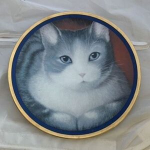 Special Gifts By Crowning Touch 8” Porcelain Cat Plate